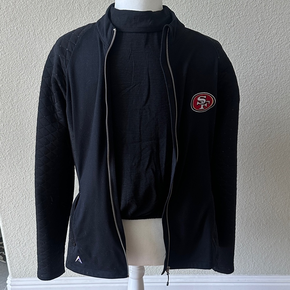 Black women’s 49er Sweater